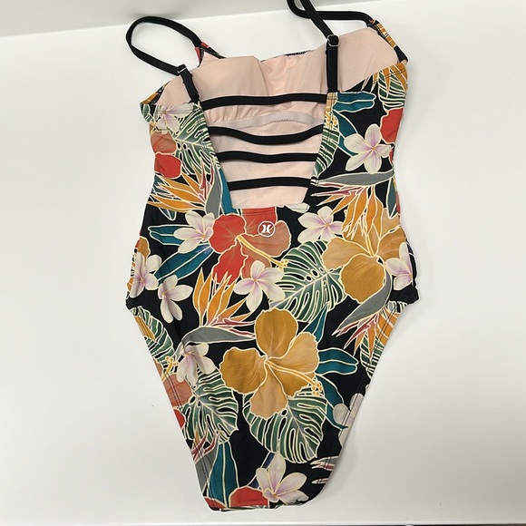 Hurley swimsuit size xs floral pattern - Picture 3 of 6